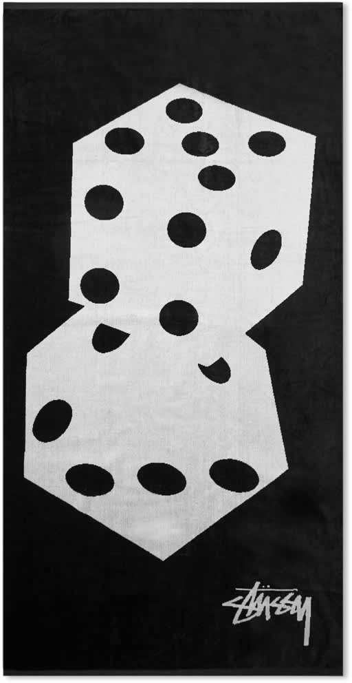 stuessy-dice-jacquard-beach-towel-black