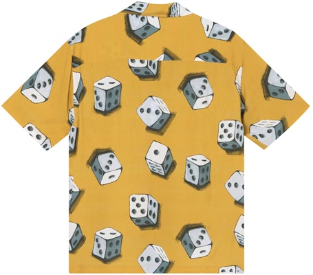 Stüssy Dice Pattern Shirt 'Mustard' Order Stüssy Dice Pattern Shirt 'Mustard'