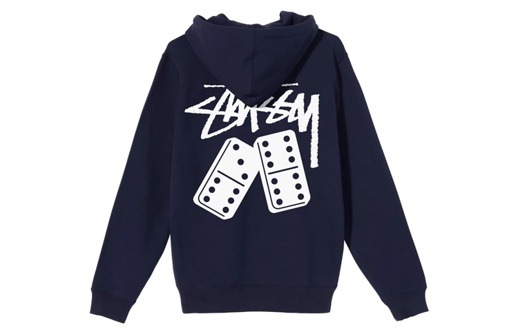 Stüssy Dominoes Hoodie Vintage Dice Series Retro Sweatshirt 1924570