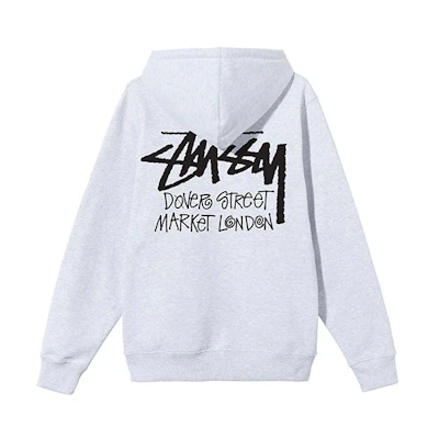 Stüssy DSM London Letter Print Retro Long Sleeve Sweatshirt Unisex 3923613