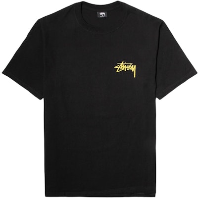 Stüssy Elation Tee Black Buy Stüssy Elation Tee Black