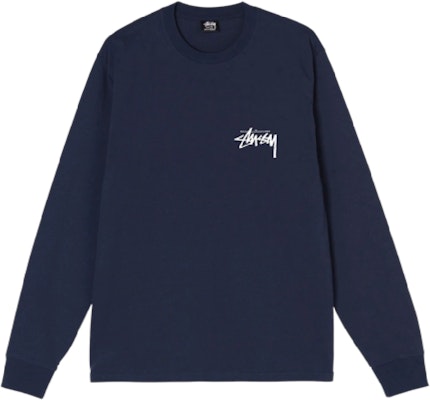Stüssy Energy LS Tee Navy Buy Stüssy Energy LS Tee Navy