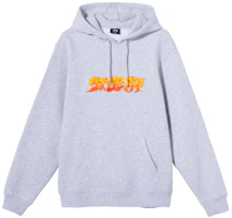 Stüssy Flame Graphic Hoodie Pullover Unisex 118394 Stüssy Flame Graphic Hoodie Pullover Unisex 118394