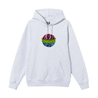 Stüssy FRESH GEAR Retro Letter Print Hoodie for Men 1924676
