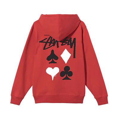 Stüssy Full Deck 2 Hoodie Playing Card Retro Unisex Sweatshirt 1924687