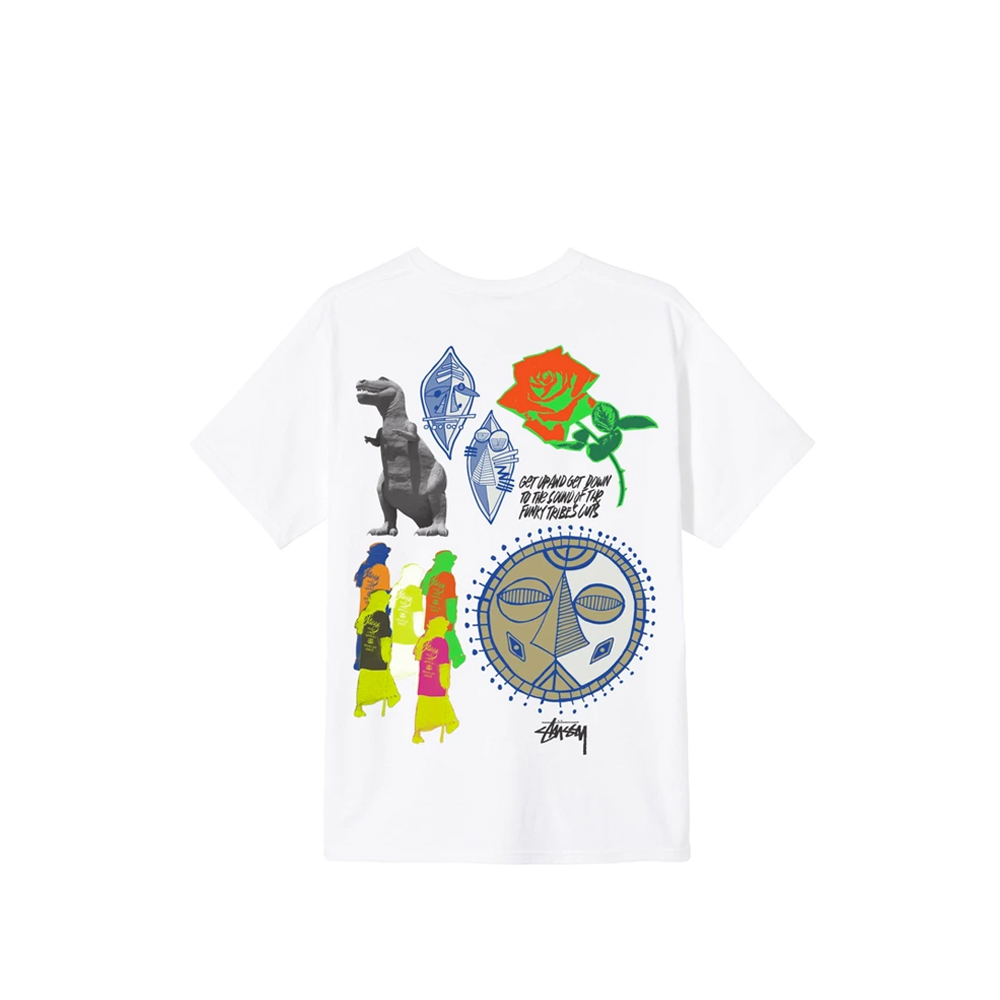 Buy Stüssy 古怪部落白色 T 恤