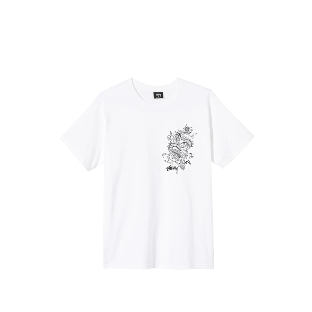 Stüssy Funky Tribe Tee White 圖 2