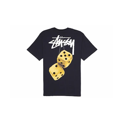 Stüssy Fuzzy Dice Tee Navy