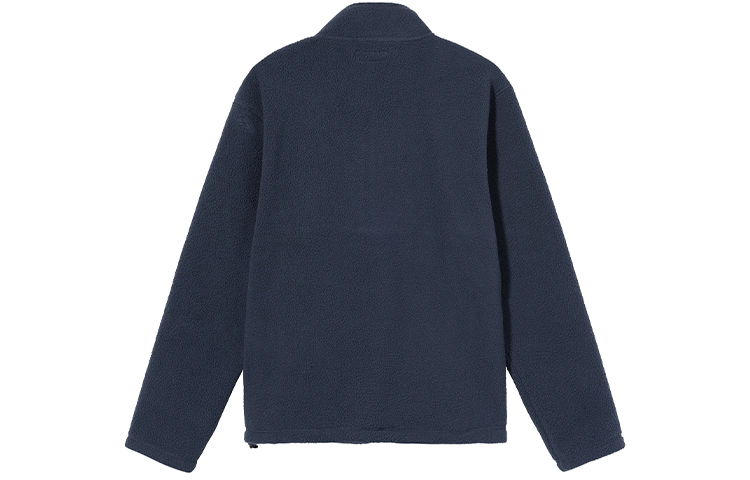Stüssy FW21 Half Zip Mock Neck Pullover Retro Sweatshirt for Men 118453 圖 5