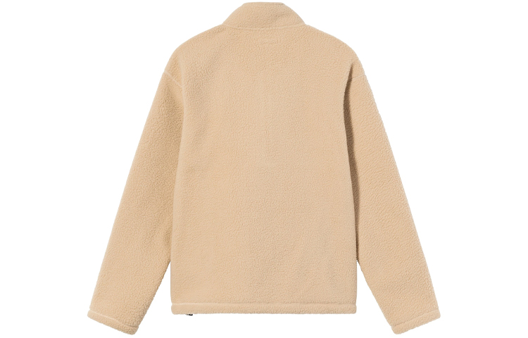 Stüssy FW21 Half Zip Mock Neck Pullover Retro Sweatshirt for Men 118453 圖 8