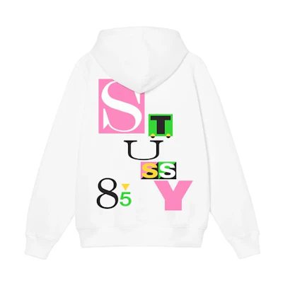 Stüssy FW21 Letter Graphic Vintage Sweatshirt Men 1924757
