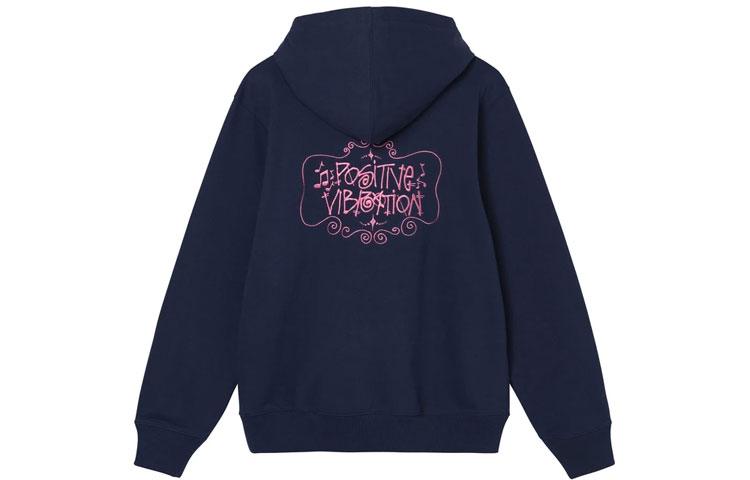 Stüssy FW21 Logo Embroidered Pullover Hoodie Unisex Couples Style 1184421