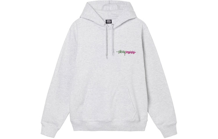 Stüssy FW21 Logo Embroidered Pullover Hoodie Unisex Couples Style 1184421 圖 5