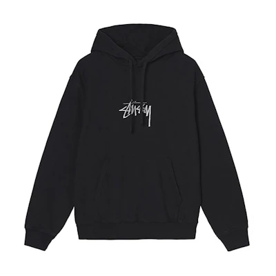 Stüssy FW21 Stock Logo Embroidered Hoodie Classic Retro Unisex Sweatshirt 118461