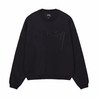 Stüssy FW22 Embroidered Logo Vintage Crewneck Sweatshirt 118500