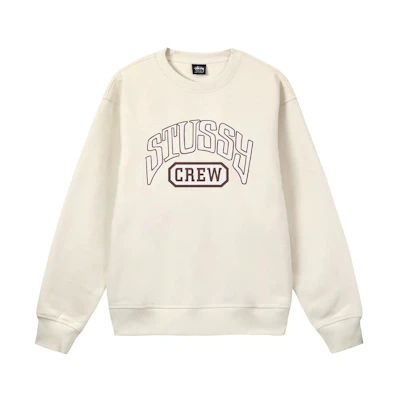 Stüssy FW22 Letter Print Vintage Crewneck Sweatshirt Men 1914851