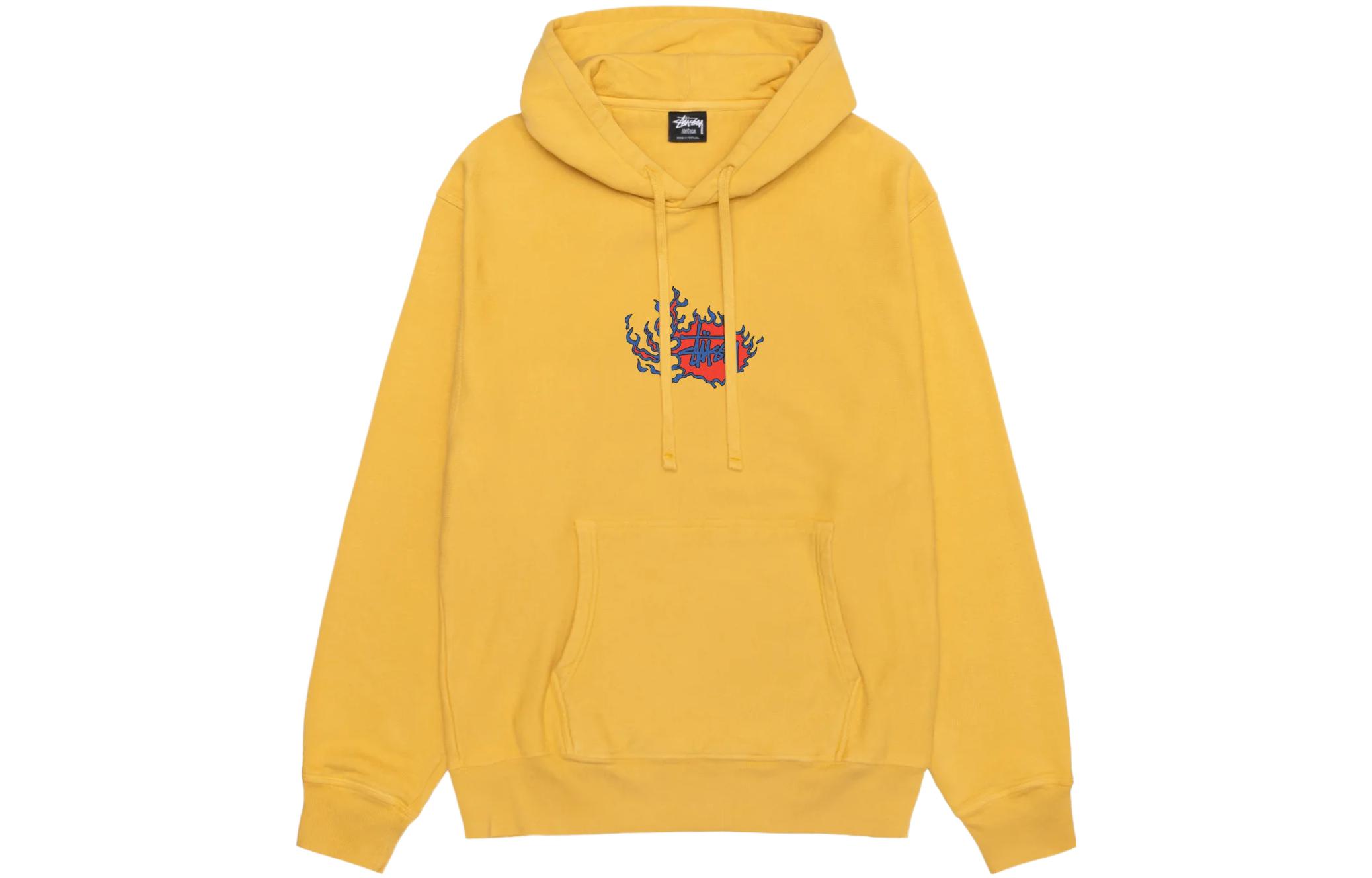 Stüssy FW23 Holiday Mosaic Dragon Hoodie Pigment Dyed Unisex Vintage Pullover 1924978P 圖 3