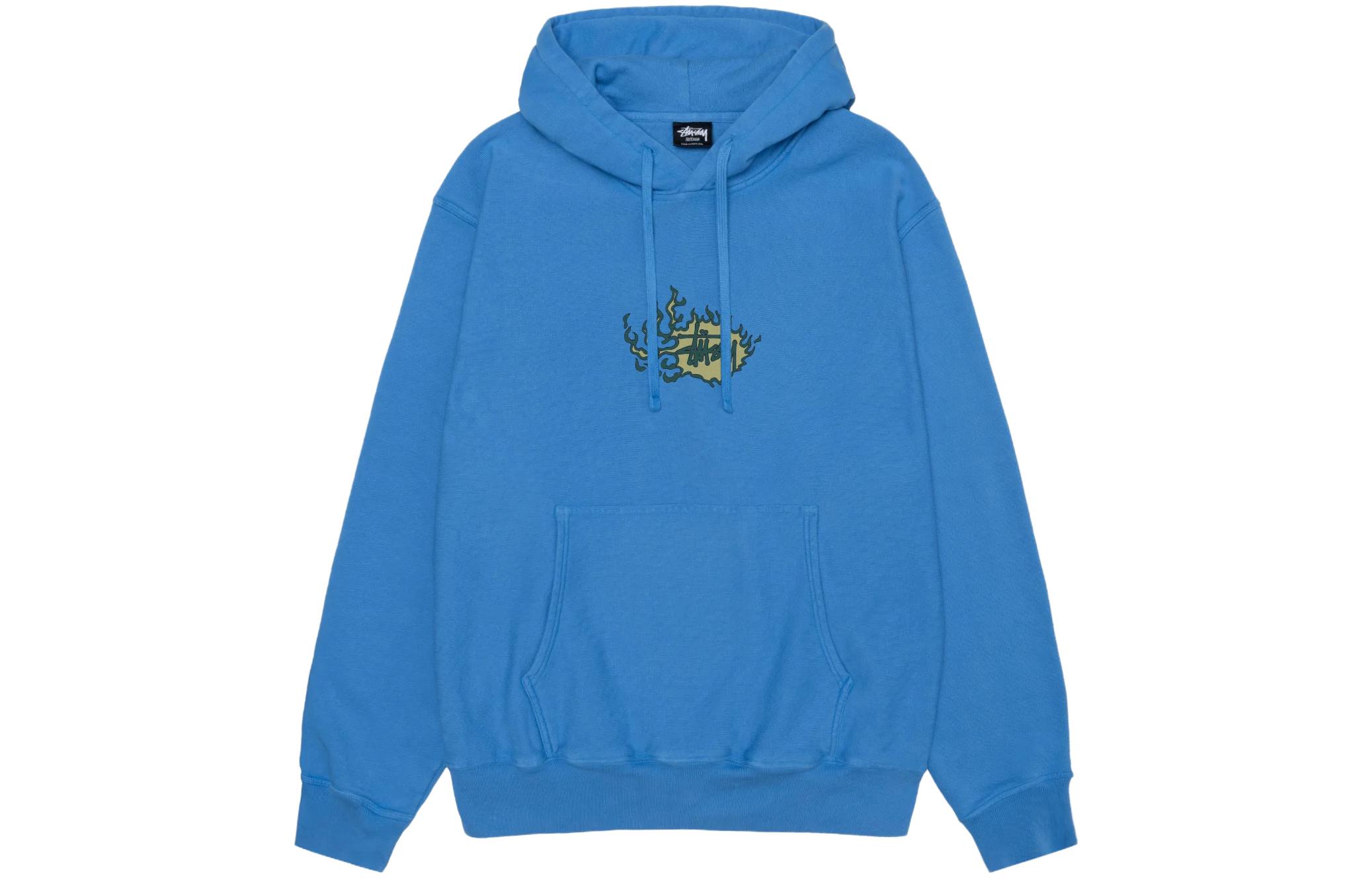 Stüssy FW23 Mosaic Dragon Hoodie Pigment Dyed Unisex Vintage Pullover 1924978p 圖 9