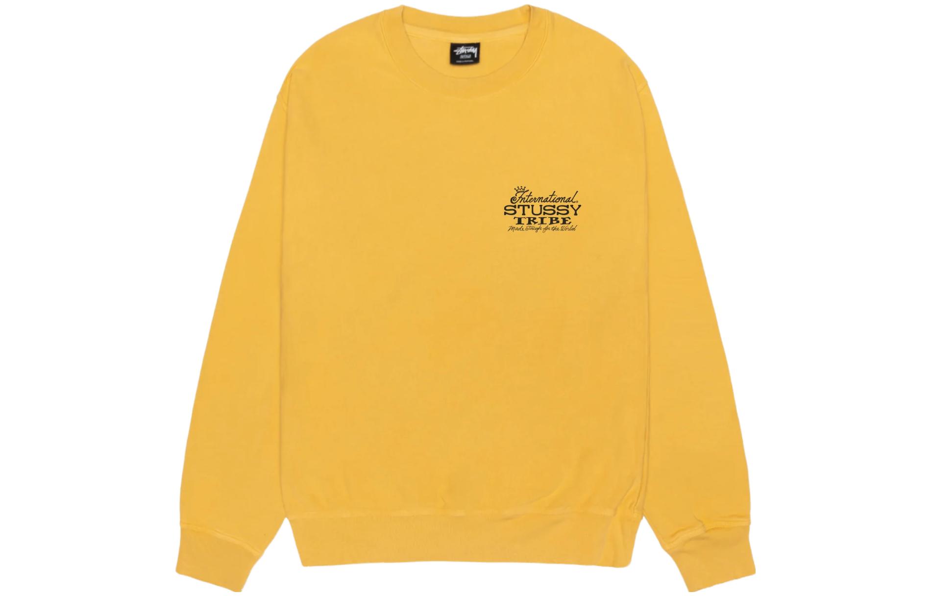 Stüssy FW23 Oversized Pullover Crewneck Sweatshirt with Letter Graphic Unisex 1915020 圖 3