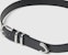 Stüssy Gator Leather Dress Belt Black