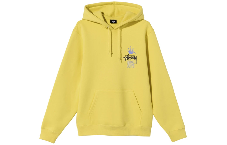 Stüssy Global Roots Hoodie Back Logo Print Pullover Unisex Winter Sweatshirt 1924622 圖 12