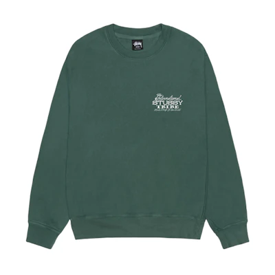 Stüssy Global Tribe Crown Logo Vintage Fleece Sweatshirt Unisex SUSSW1915020L