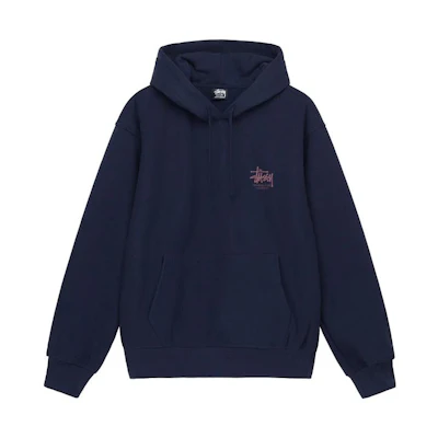Stüssy Graphic Print Vintage Hoodie Unisex Pullover 1924847M