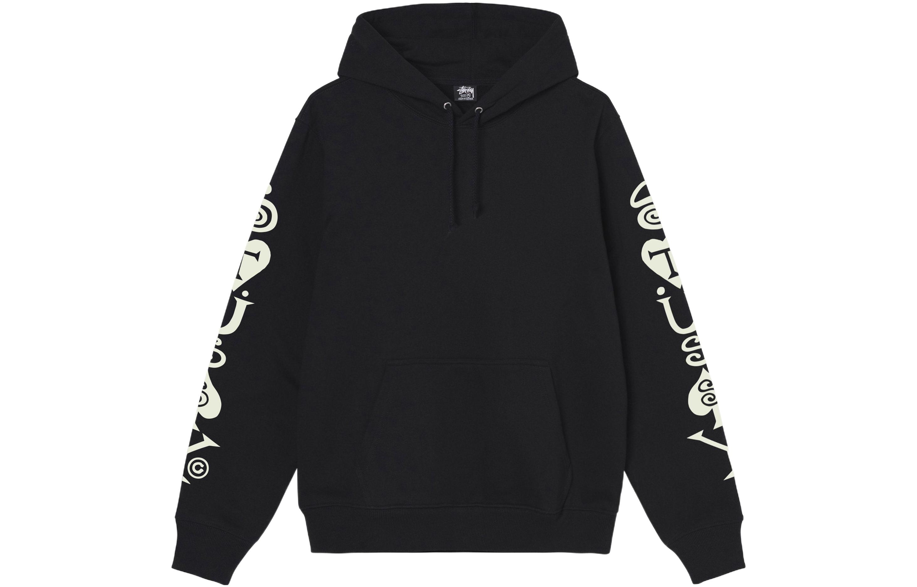Stüssy Hearts & Spades Hoodie SS22 Retro Fleece Unisex Winter Streetwear 1924775