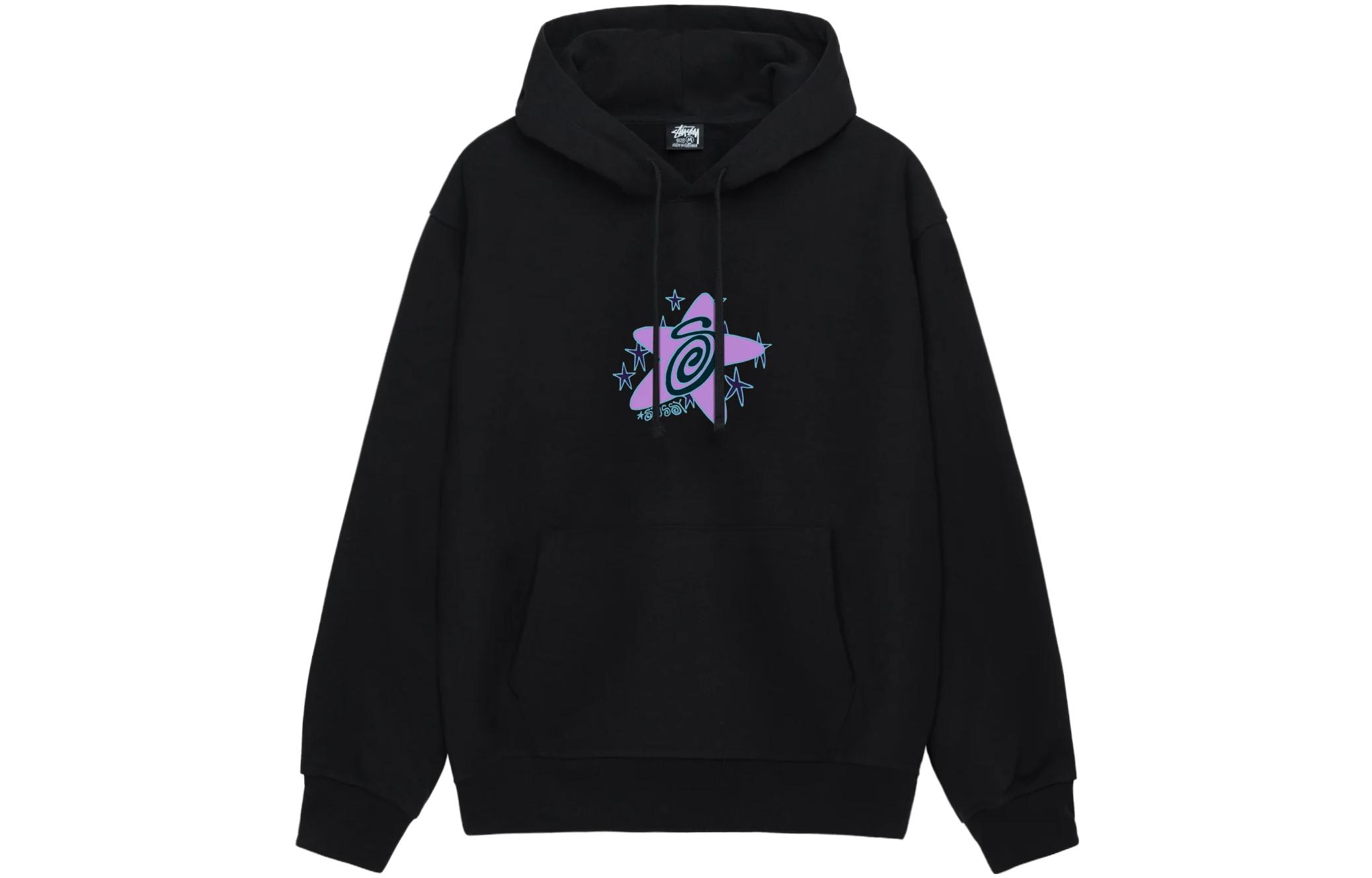 Stüssy Holiday FW23 Galaxy Hoodie Unisex Vintage American Style Sweatshirt 1924980
