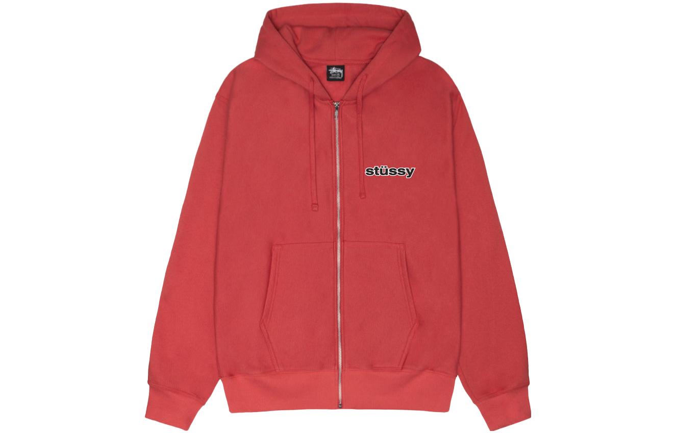 Stüssy Holiday FW23 SS-Link Zip Hoodie Retro Unisex Hoodie with Chain Design 1974970 圖 3