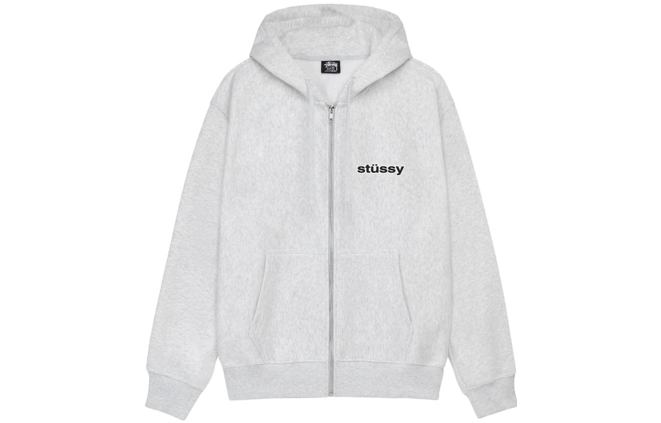 Stüssy Holiday FW23 SS-Link Zip Hoodie Retro Unisex Hoodie with Chain Design 1974970 圖 5