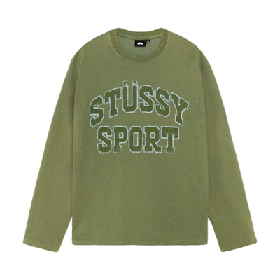 Stüssy Holiday Series Logo Printed Vintage Fleece Crewneck Sweatshirt Unisex 1140357
