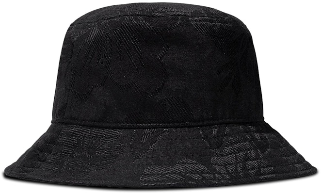 Stüssy Jacquard Hawaiian Bucket Hat Black Order Stüssy Jacquard Hawaiian Bucket Hat Black