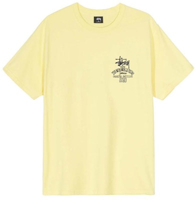 Stüssy Jamaica World Tribe Tee Yellow Buy Stüssy Jamaica World Tribe Tee Yellow