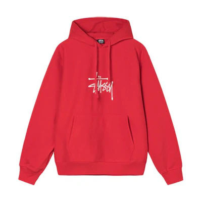 Stüssy Large Embroidered Logo Vintage Hoodie Jacket Unisex Fall/Winter SUSSW118473MI-1