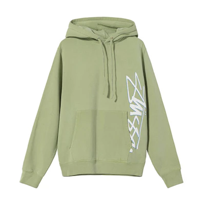 Stüssy Letter Logo Pullover Hoodie Retro Unisex Style 118426-PLAD
