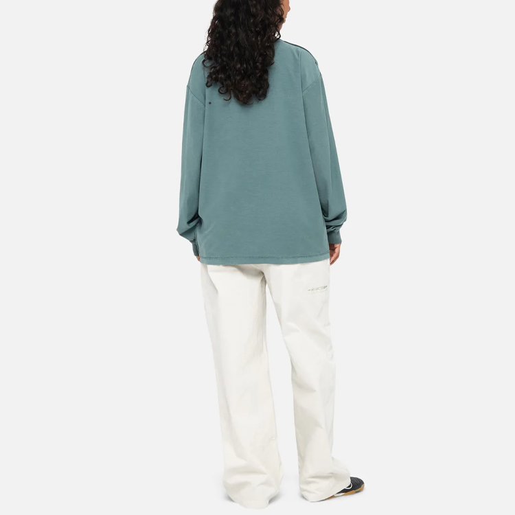 Stüssy Letter Print Crewneck Retro Casual Unisex Long-Sleeve Sweatshirt 1140333 圖 13