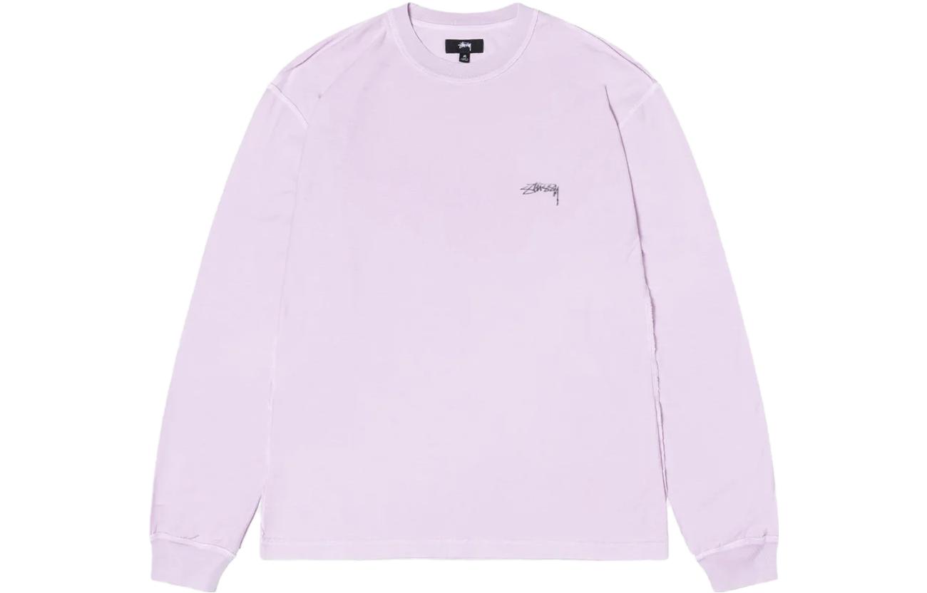Stüssy Letter Print Crewneck Retro Casual Unisex Long-Sleeve Sweatshirt 1140333 圖 16