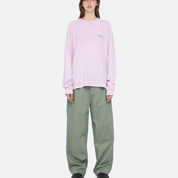 Stüssy Letter Print Crewneck Retro Casual Unisex Long-Sleeve Sweatshirt 1140333 圖 18