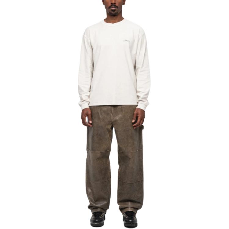 Stüssy Letter Print Crewneck Retro Casual Unisex Long-Sleeve Sweatshirt 1140333 圖 27