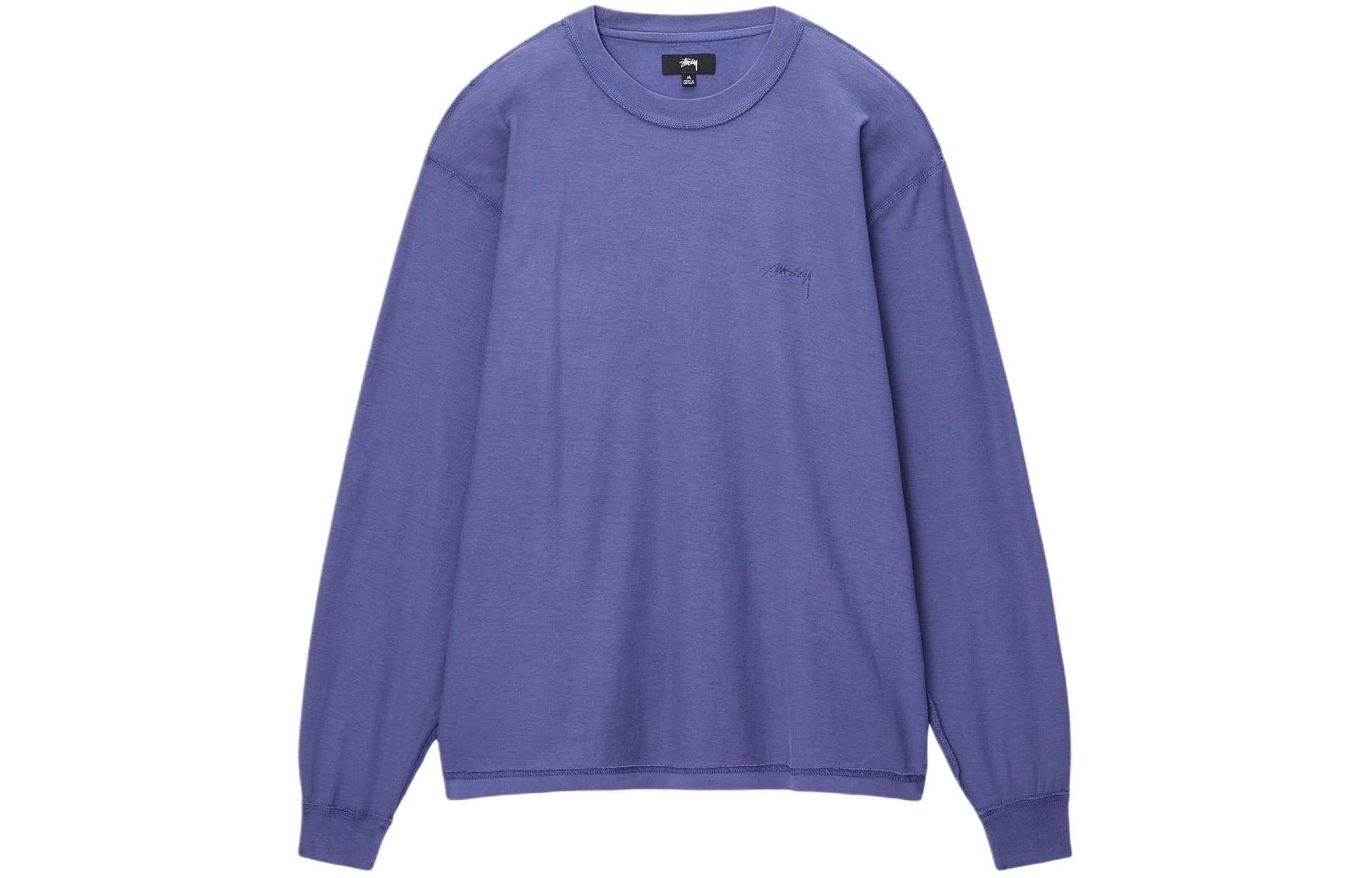 Stüssy Letter Print Crewneck Retro Casual Unisex Long-Sleeve Sweatshirt 1140333 圖 29