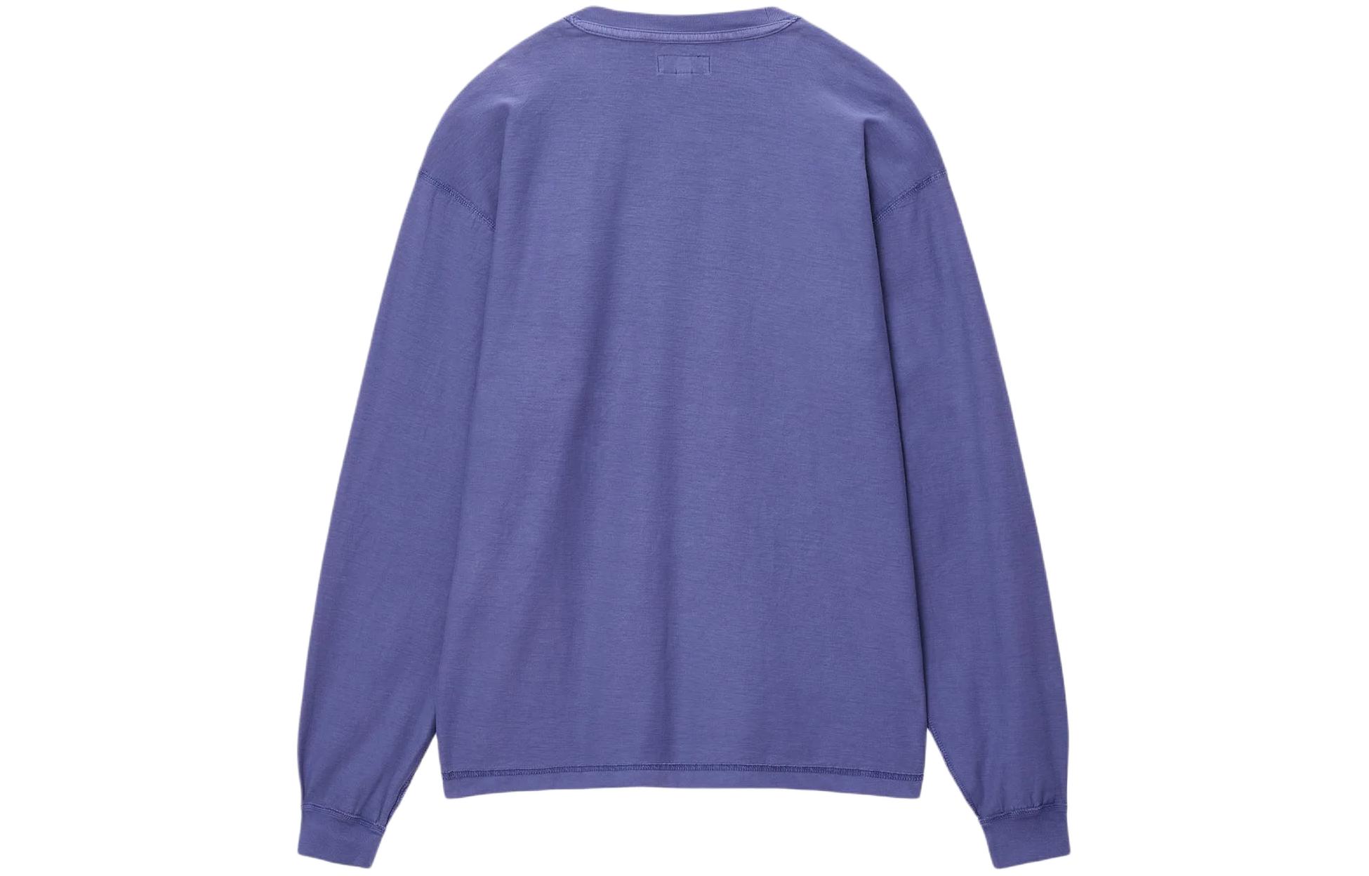 Stüssy Letter Print Crewneck Retro Casual Unisex Long-Sleeve Sweatshirt 1140333 圖 30