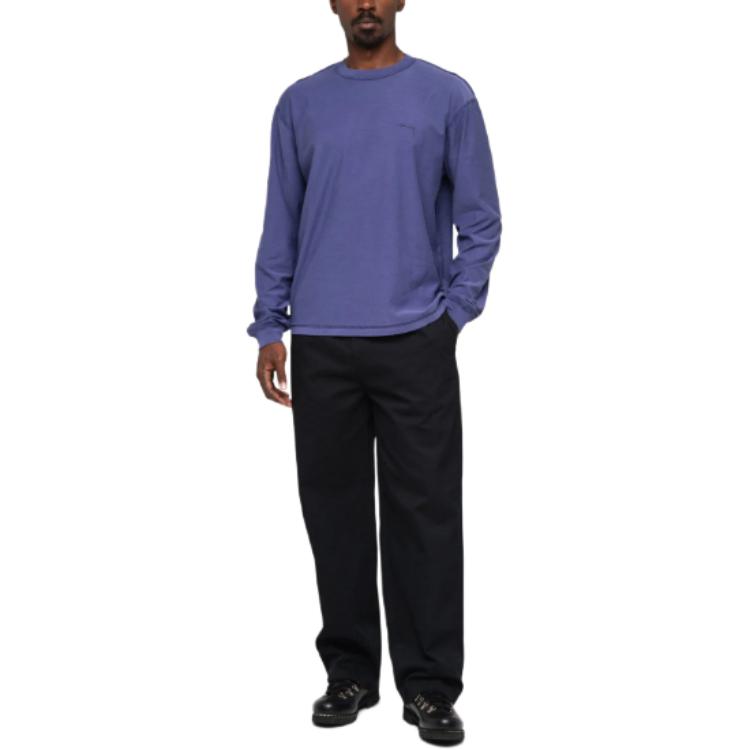 Stüssy Letter Print Crewneck Retro Casual Unisex Long-Sleeve Sweatshirt 1140333 圖 31