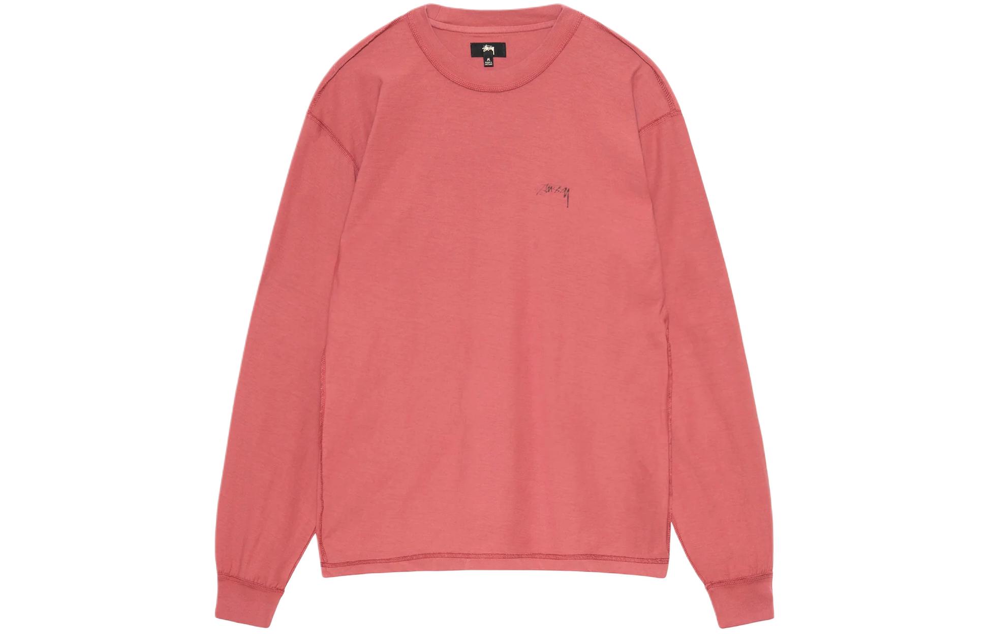 Stüssy Letter Print Crewneck Retro Casual Unisex Long-Sleeve Sweatshirt 1140333 圖 39