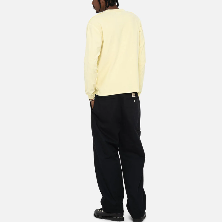 Stüssy Letter Print Crewneck Retro Casual Unisex Long-Sleeve Sweatshirt 1140333 圖 5