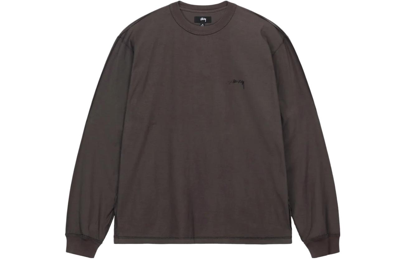 Stüssy Letter Print Crewneck Retro Casual Unisex Long-Sleeve Sweatshirt 1140333 圖 8