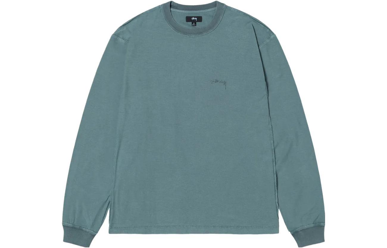 Stüssy Letter Print Crewneck Retro Casual Unisex Long-Sleeve Sweatshirt 1140333 圖 10