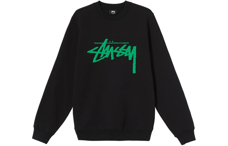 Stüssy Letter Print Crewneck Vintage Pullover Sweatshirt Unisex 2911187