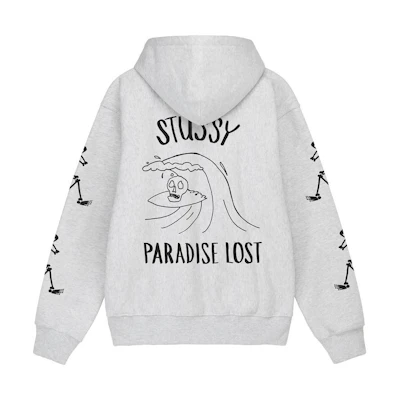 Stüssy Letter Print Pullover Hoodie - Unisex Vintage American Style 1924886