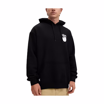 Stüssy Letter Skull Geometric Hoodie Black Retro Sweatshirt ST135AA09CSG